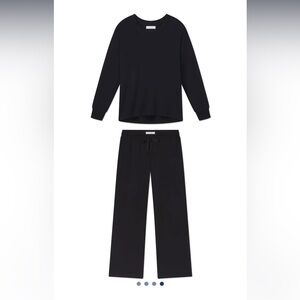 Lake Relax Pants Set Black Size L